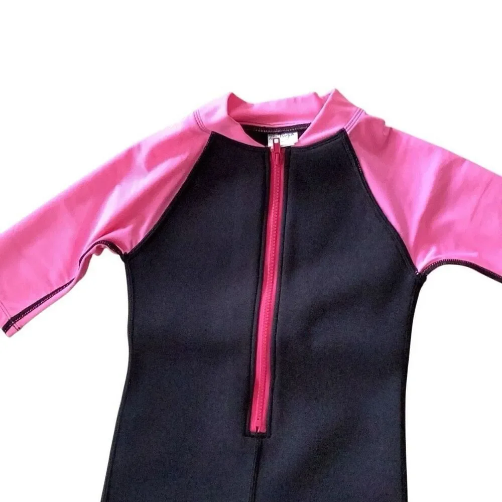 NWT Tuga Sun Swim Protection UPF 50+ Neoprene Wetsuit Girls 7/8 years